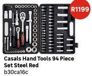 Casals Hand Tools 94 Piece Set Steel Red b30ca16c