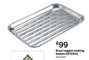 Naterial Braai Veggies Cooking Basket 81442285