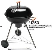 Naterial Charcoal Braai Phoenix Alpha Trolley Dia 58.5cm 81441642