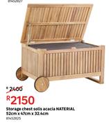 Naterial Storage Chest Solis Acacia 52cm x 47cm x 32.4cm 81452825