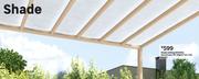 Naterial Low Privacy Shade Netting 75% 80g/Sqm 4m x 3m 81450917