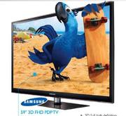 Samsung 3D FHD PDP TV-59"
