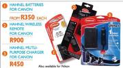 Hahnel Batteries For Canon