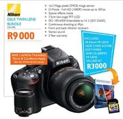 Nikon DSLR Twin Lens Bundle-DS100
