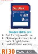 Sandisk Standard SDHC Card-8GB