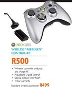 Xbox 360 Wireless"Aberdeen" Controller