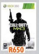 Xbox 360 Games Call Duty MW3