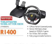 Ferrari Thrustmaster Wheel Kit For XBox(TMXB360W)