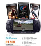 PSP Slim 3000 platinum Bundle
