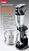 Bamix Hand Blender-Deluxe Silver
