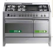 Smeg 120cm Stainless Steel Gas/Electric Cooker (CS120-6)