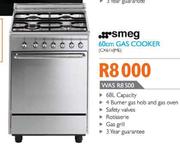 Smeg 60cm Gas Cooker (CX61VJME)