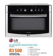 LG 34L Solardom Microwave Oven (MP9488S)
