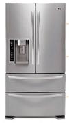 LG 463L Stainless Steel French Door Fridge/Freezer (GR-L28AUSJ)