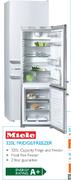 Miele 320L Fridge/Freezer Stainless Steel (KFN12023SD EDT/CS-1