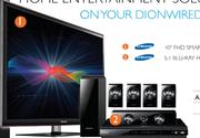 Samsung FHD Smart LED TV-40" & 5.1 Blu-Ray Home Theatre