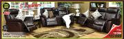 Lena 3 Piece 5 Recliner Lounge Suite