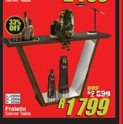 Fratello Server Table