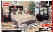 Avalon 5 Piece Double Or Queen Size Bedroom Suite