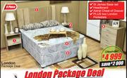 London 6 Piece Package Deal