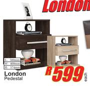 London Pedestal L500mm x W400mm x H574mm Each