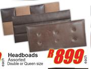Headboards Assorted Double Or Queen Size-Each