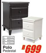 Polo Pedestal L440 x W400mm x H630mm