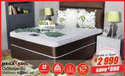 Mega Pedic Double Or Queen Orthopedic Mattress & Base Set