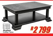 Avalon Coffee Table L1200mm x W800mm x H480mm