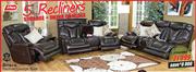 Brisco 3 Piece 5 Recliners Lounge Suite