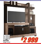 Anita Wall Unit L1700mm x W400mm x H1850mm