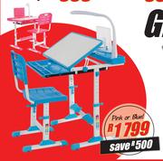 Pink Or Blue Office Desk-Each