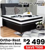 Ortho-Rest Mattress & Base