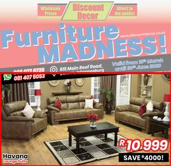 Discount Decor : Furniture Madness (19 March - 30 June 2020), page 1