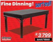 Jelange Dining Table-L1500 x W900 x H780