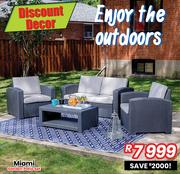Miami Garden Patio Set