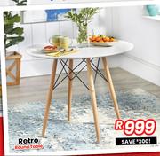 Retro Round Table
