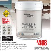 Fired Earth Walls & Ceiling-20ltr