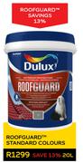 Dulux 20L Roof Guard (Standard Colours)