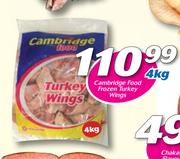 Cambridge Food Frozen Turkey Wings-4Kg