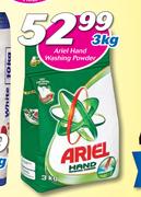 Ariel Hand Washing Powder-3Kg