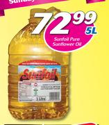 Sunfoil Pure Sunflower Oil-5L