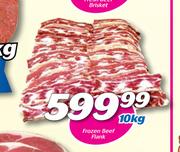 Frozen Beef Flank-10Kg