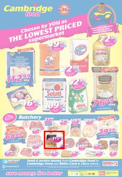 Cambridge Food Durban : April Month End (24 April - 6 May 2018), page 1