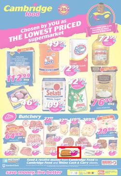 Cambridge Food Durban : April Month End (24 April - 6 May 2018), page 1