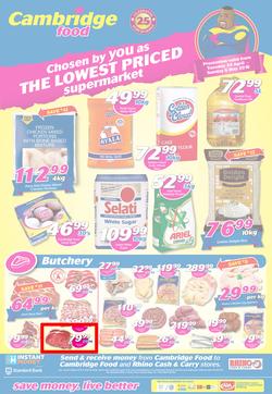 Cambridge Food Durban : April Month End (24 April - 6 May 2018), page 1