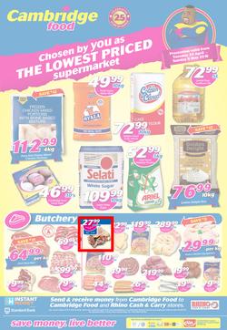 Cambridge Food Durban : April Month End (24 April - 6 May 2018), page 1