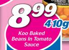 Koo Baked Beans In Tomato Sauce-410g