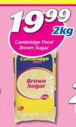 Cambridge Food Brown Sugar-2Kg