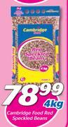 Cambridge Food Red Speckled Beans-4Kg